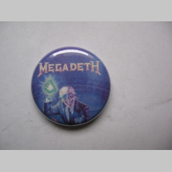 Megadeth, odznak 25mm 